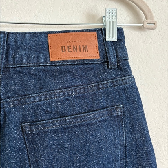 Sezane Denim Women's Dark Blue Jeans - size US 2 - Picture 6 of 13